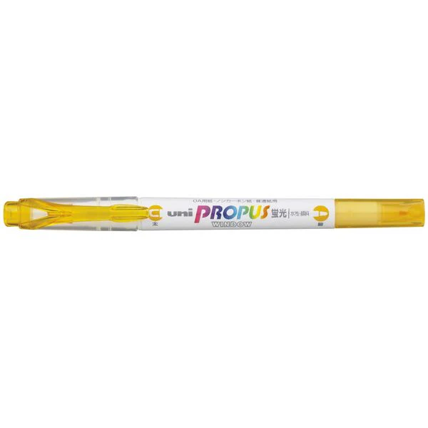 Uni Propus Window Double-sided 4.0mm/0.6mm Highlighters - Nail Gallerys