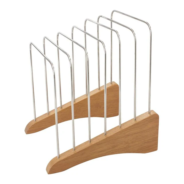 OSC File Rack Que-file Swivel 6 Slots Silver - Nail Gallerys