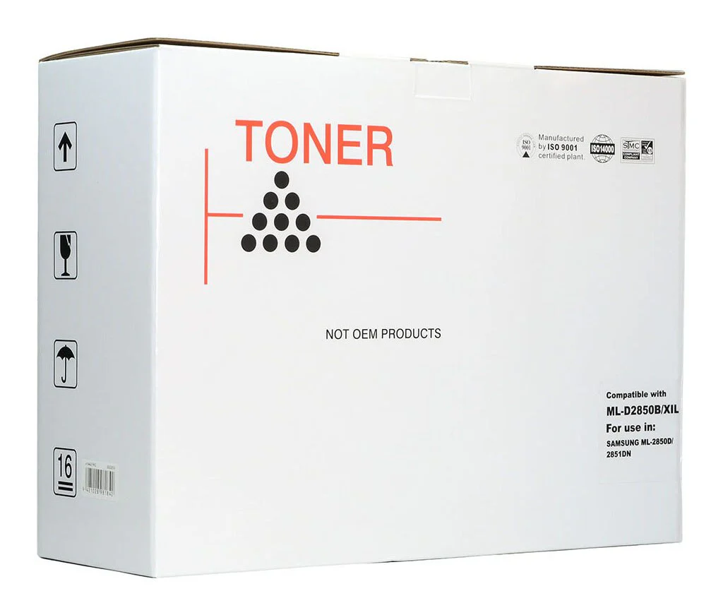 Icon Compatible Samsung Ml-2850b Black Toner Cartridge - Nail Gallerys