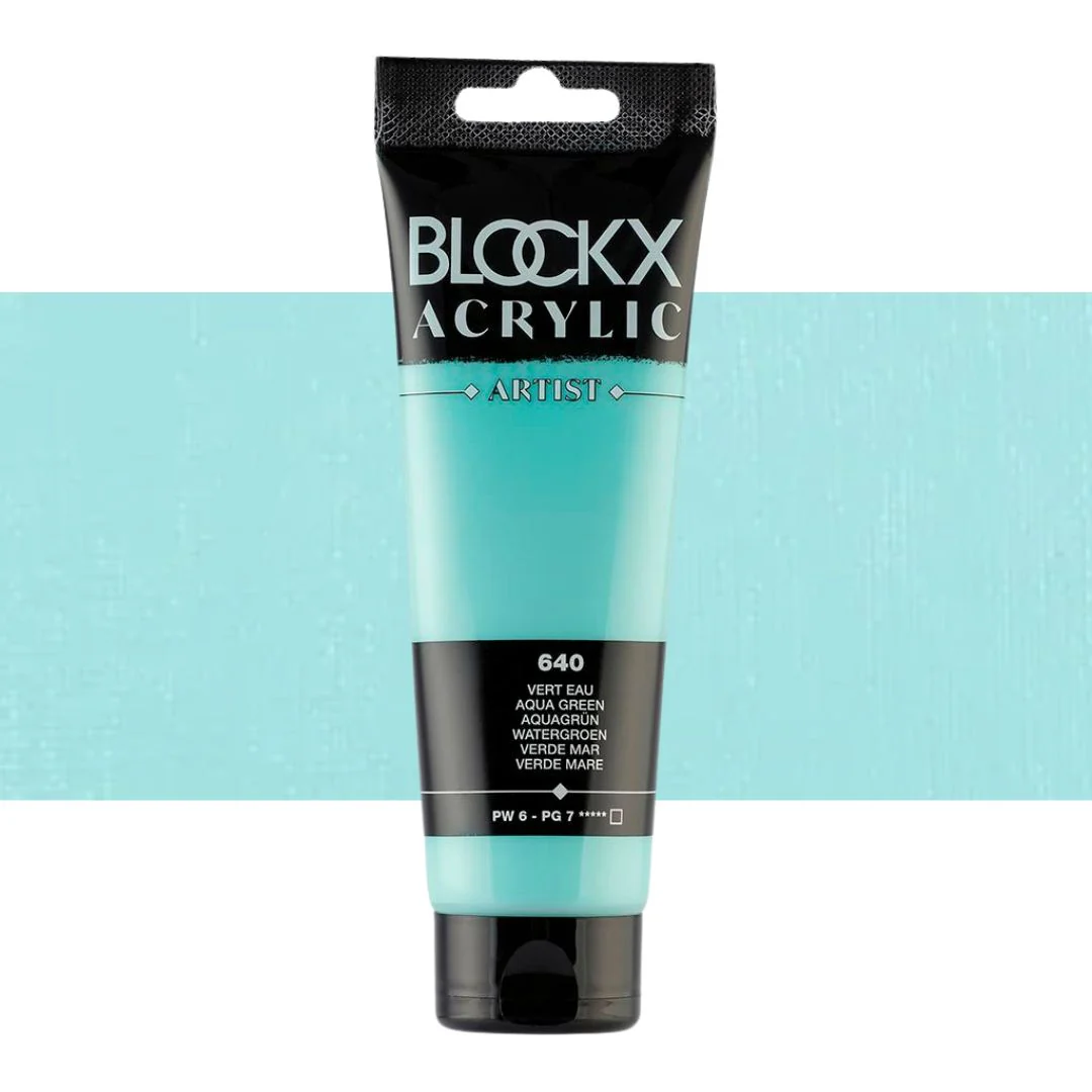 BLOCKX 120ml Artists' Acrylic Paints - Nail Gallerys