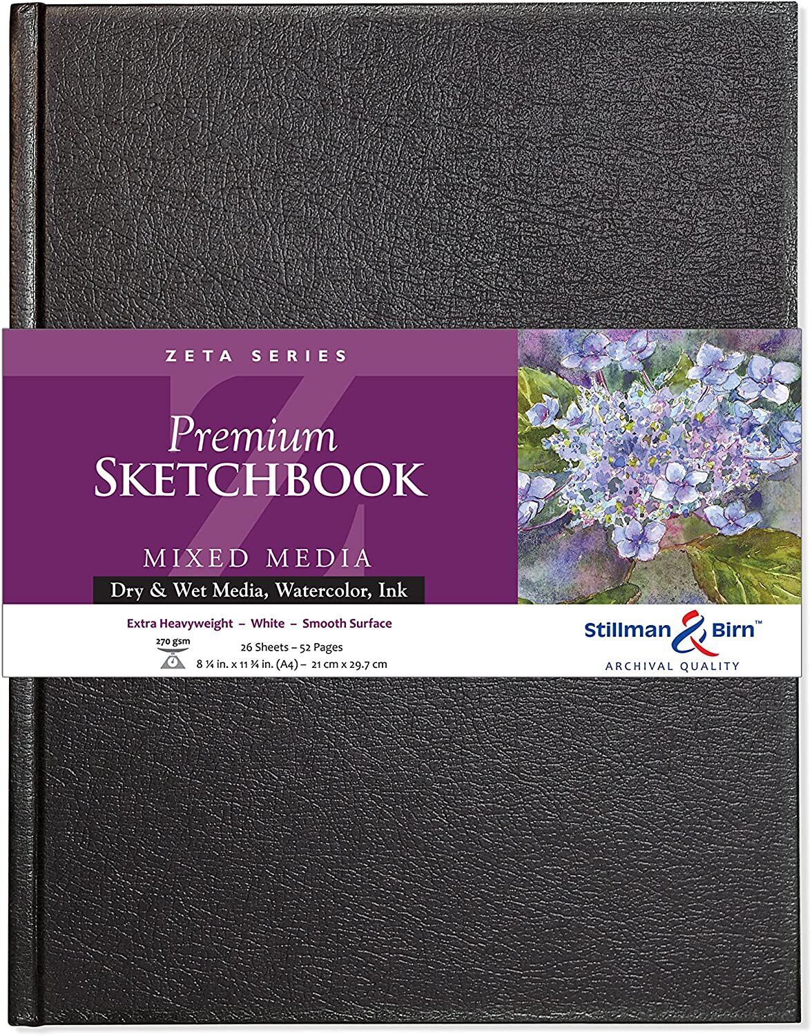 Stillman & Birn Zeta Hardback Sketchbooks 270gsm 26 Sheets - Nail Gallerys