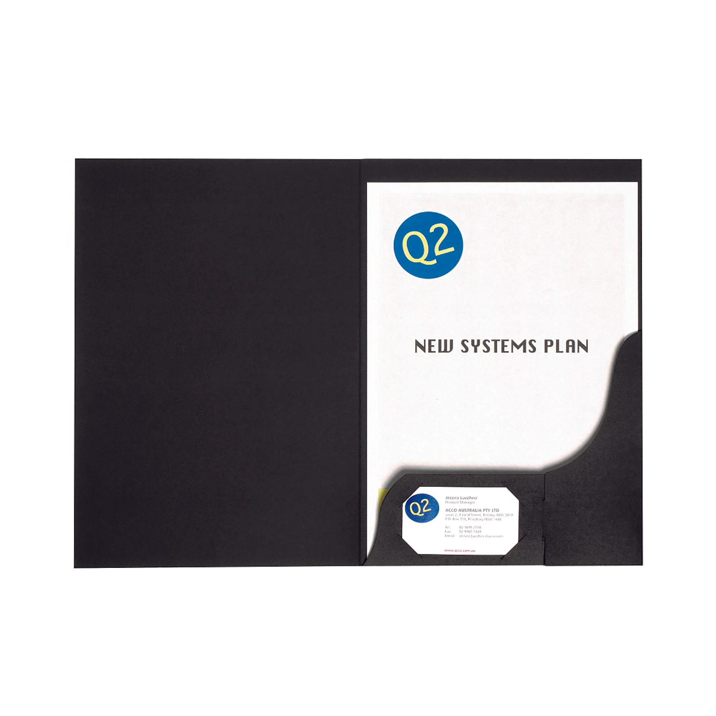 Marbig Professional Presentation Folders A4 Matte Pack Of 20 - Nail Gallerys