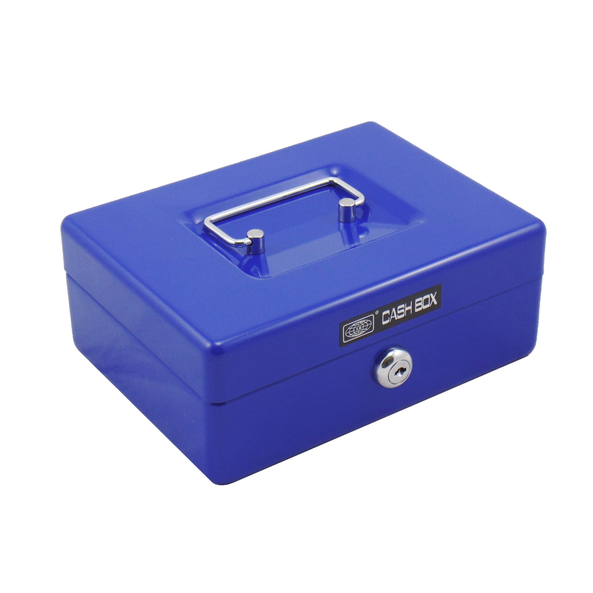 Cash Box 8 Inch Blue Sr-8822n - Nail Gallerys