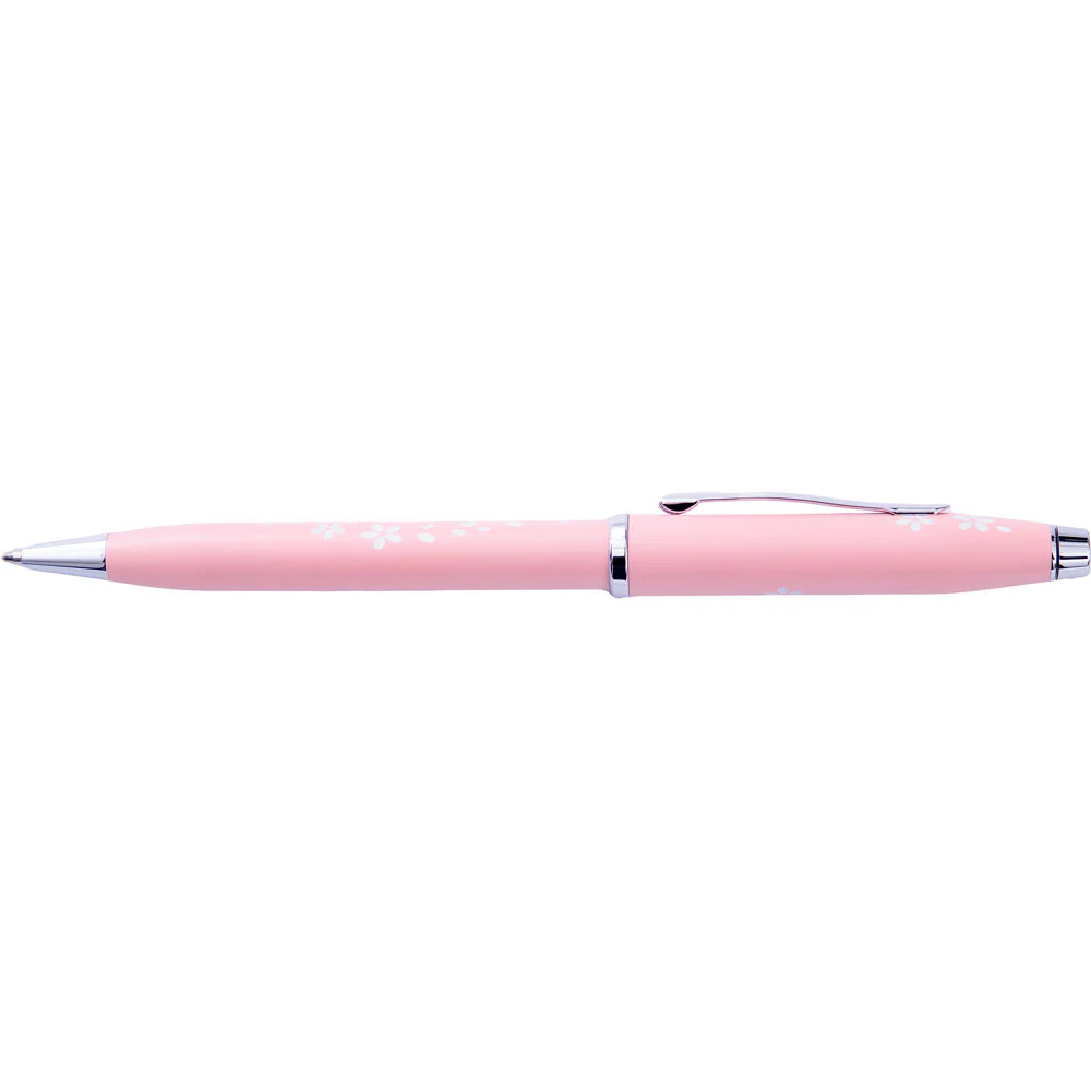 Cross Century II Cherry Blossom Gloss Pink Lacquer Ballpoint Pen - Nail Gallerys