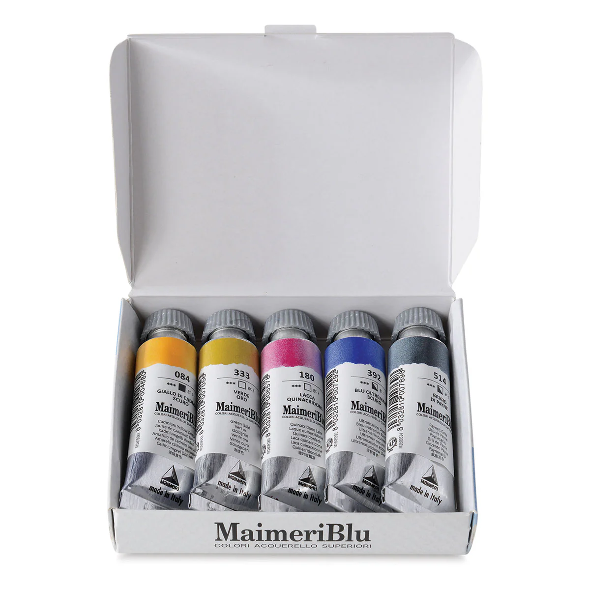 Maimeri Blu Intro Watercolour Paints Set Of 5x12ml - Nail Gallerys