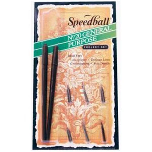 Speedball #20 General Purpose Pen Set - Nail Gallerys