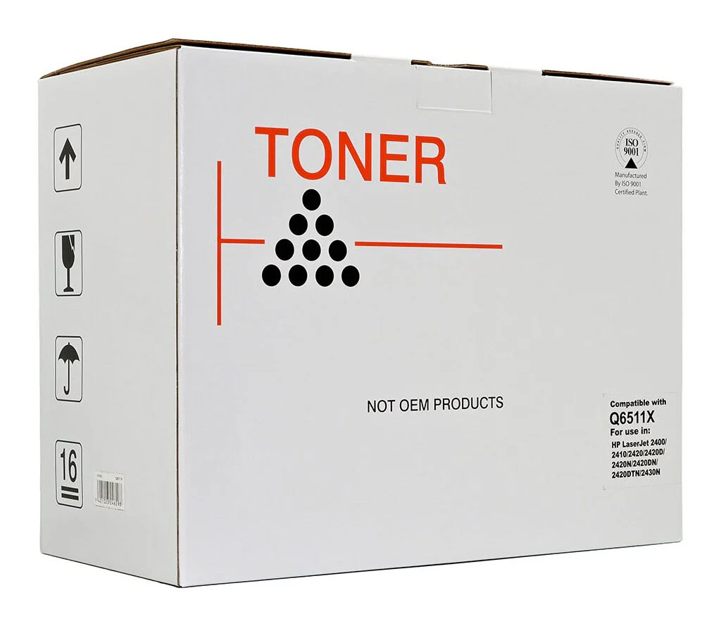 Icon Compatible Hp Q6511x/canon Cart310ii Black Toner Cartridge - Nail Gallerys