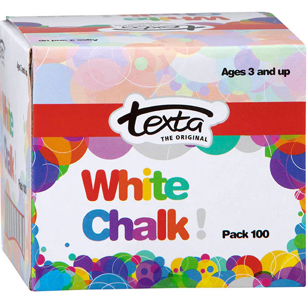 Texta Chalk White - Packs - Nail Gallerys