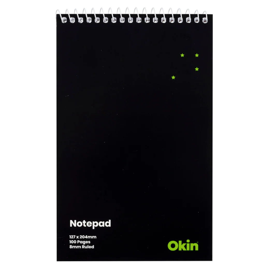 Okin Spiral A5 Soft Cover Notepads - Pack Of 3 - Nail Gallerys