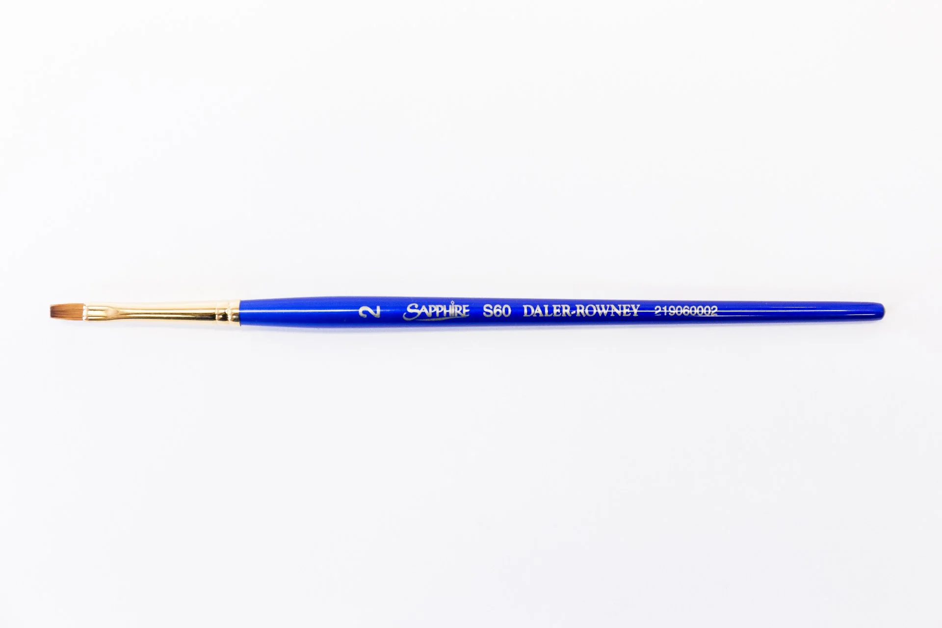 Daler Rowney Sapphire S60 Flat Shader Brushes - Nail Gallerys