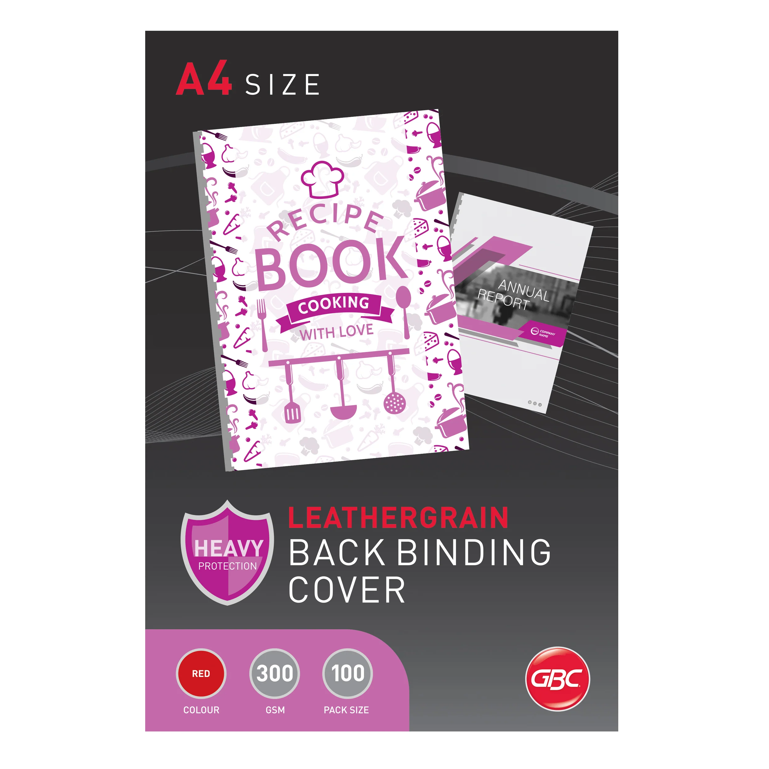 GBC Leathergrain Covers Pack Of 100 - Nail Gallerys