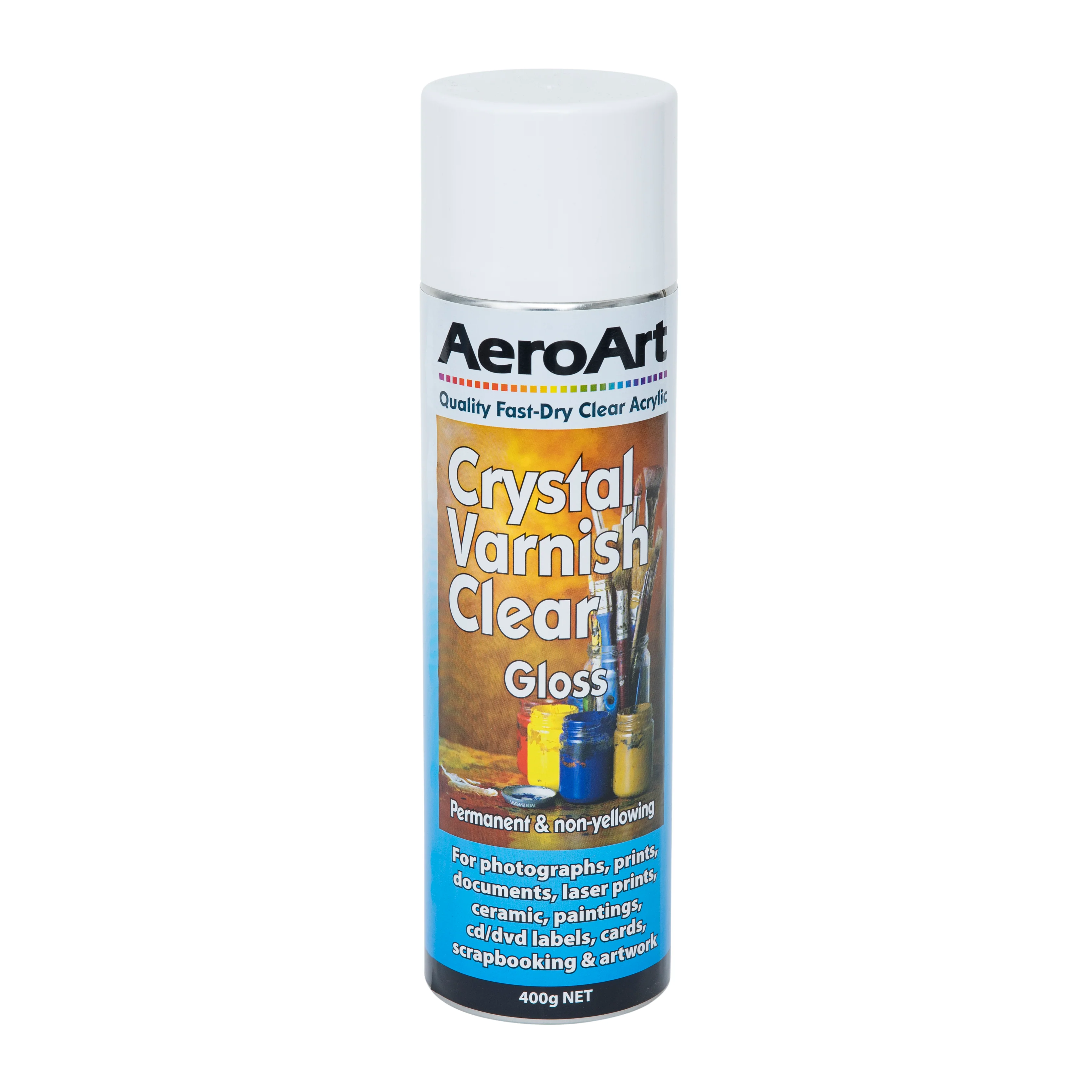 Aeroart Crystal Varnish Gloss 400g - Nail Gallerys