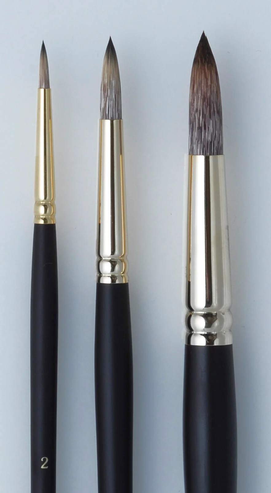 Art Spectrum Imitation Mongoose Round Brushes - Nail Gallerys