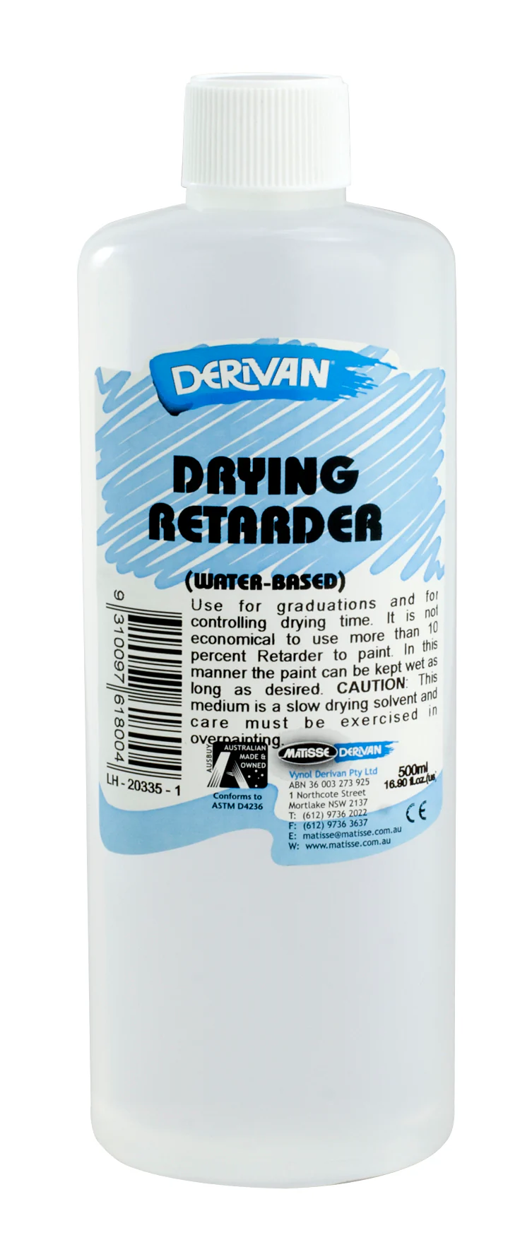 Derivan 500ml Drying Retarder - Nail Gallerys