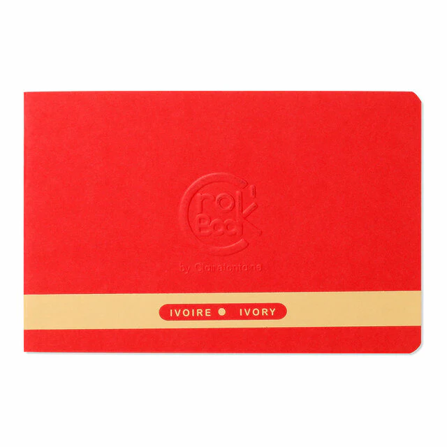 Clairefontaine CrokBook Notebook Ivory Assorted - Nail Gallerys