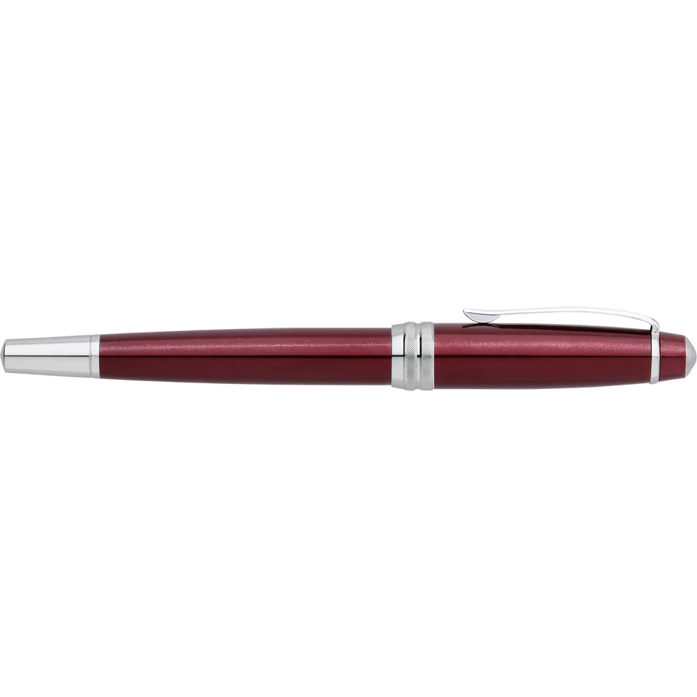 Cross Bailey Red Lacquer Medium Nib Rollerball Pen - Nail Gallerys