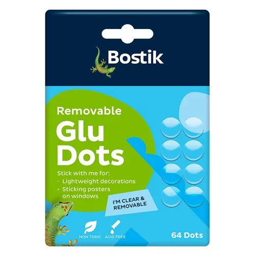 Bostik 64 Dots Removable Glu Dots - Nail Gallerys