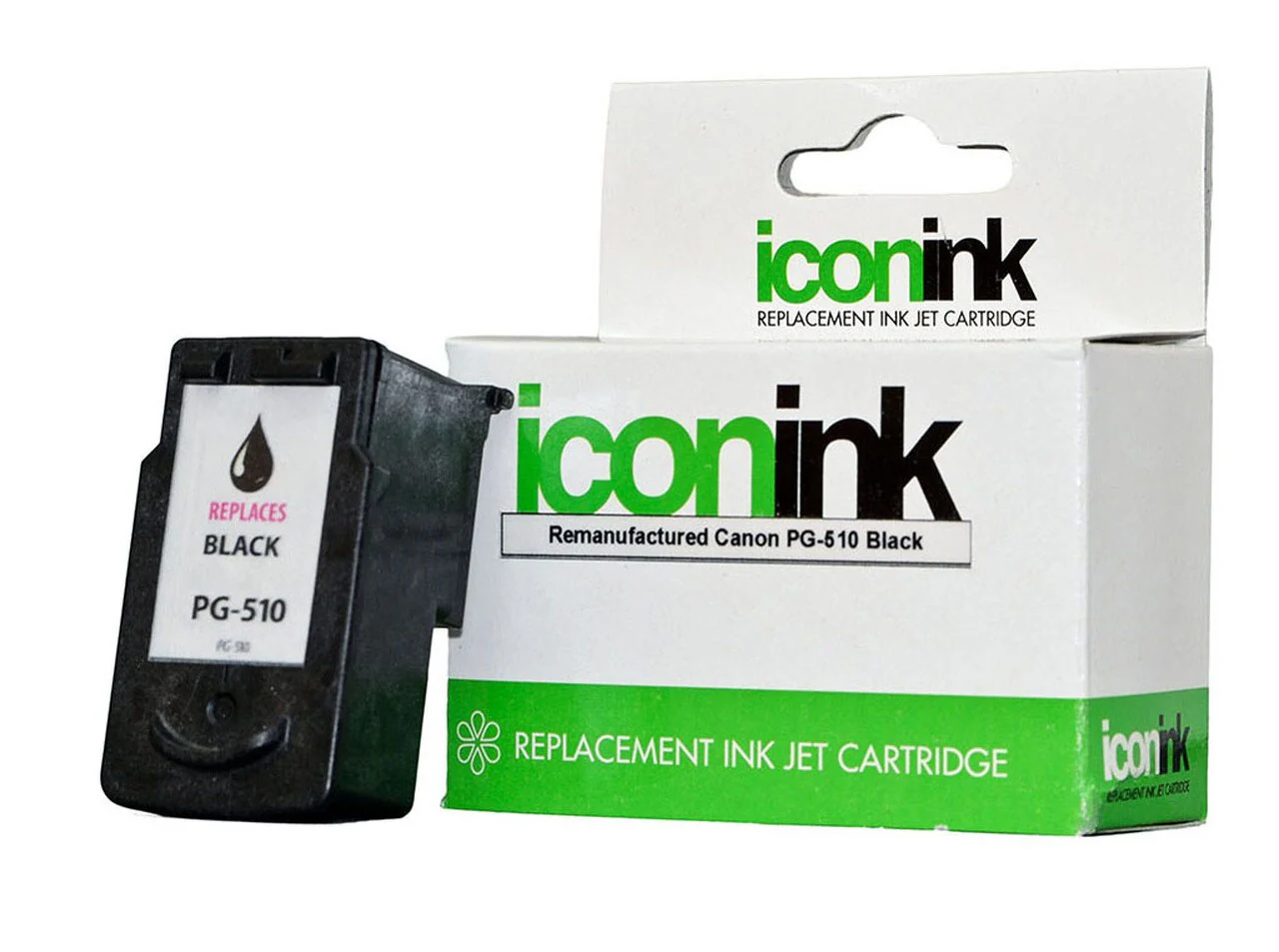 Icon Remanufactured Canon Pg510 Black Ink Cartridge - Nail Gallerys