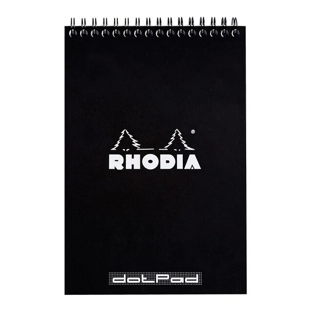 Rhodia Classic Notepad Spiral A5 Dotted - Nail Gallerys