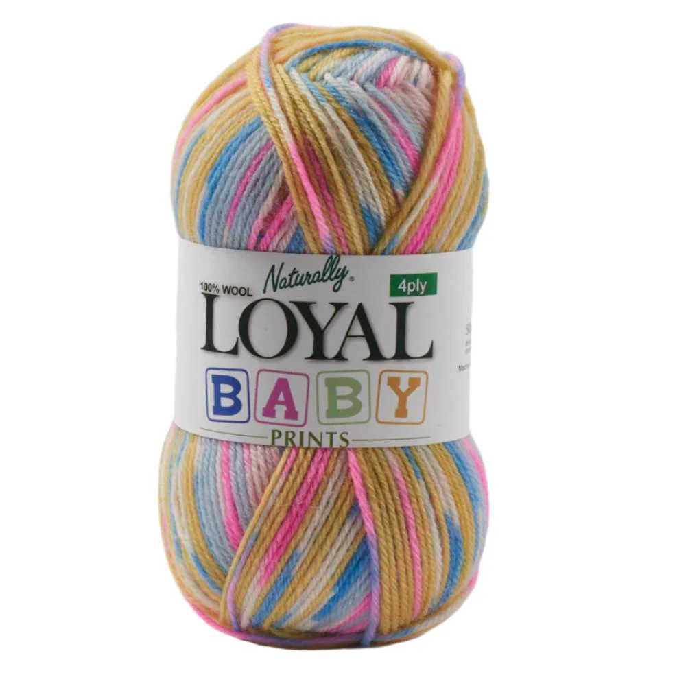Naturally Loyal Baby Print Yarn 4ply - Nail Gallerys