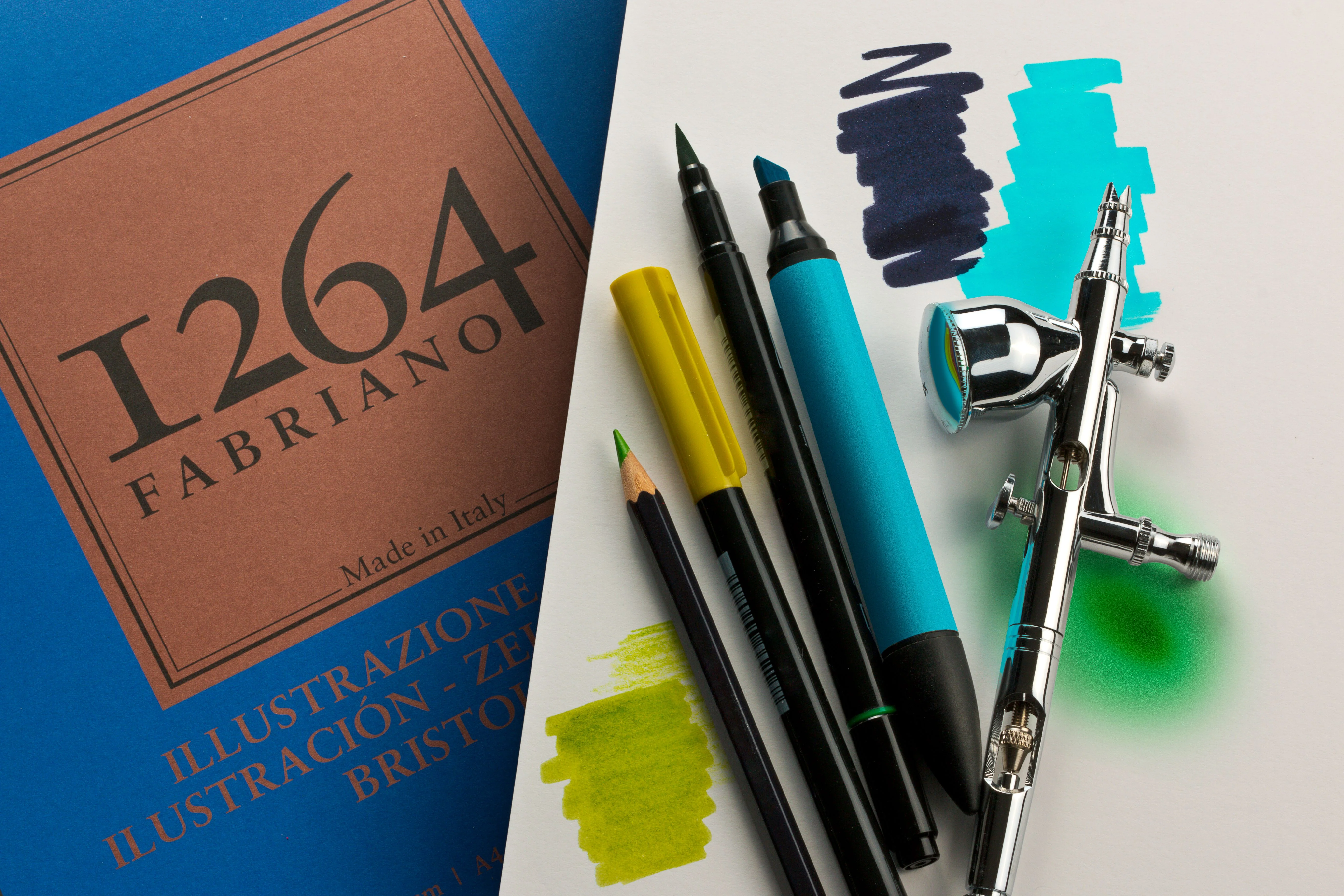 Fabriano 1264 Bristol 200gsm 50 Sheet Pads - Nail Gallerys