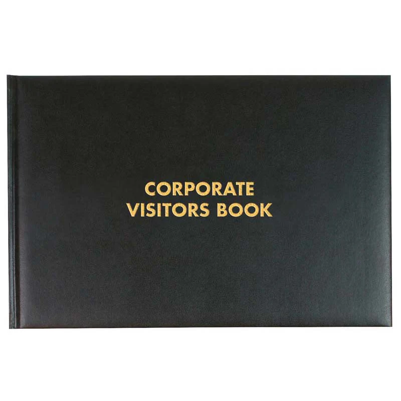 Milford Visitors Book Corporate 205x300mm 192 Page - Nail Gallerys