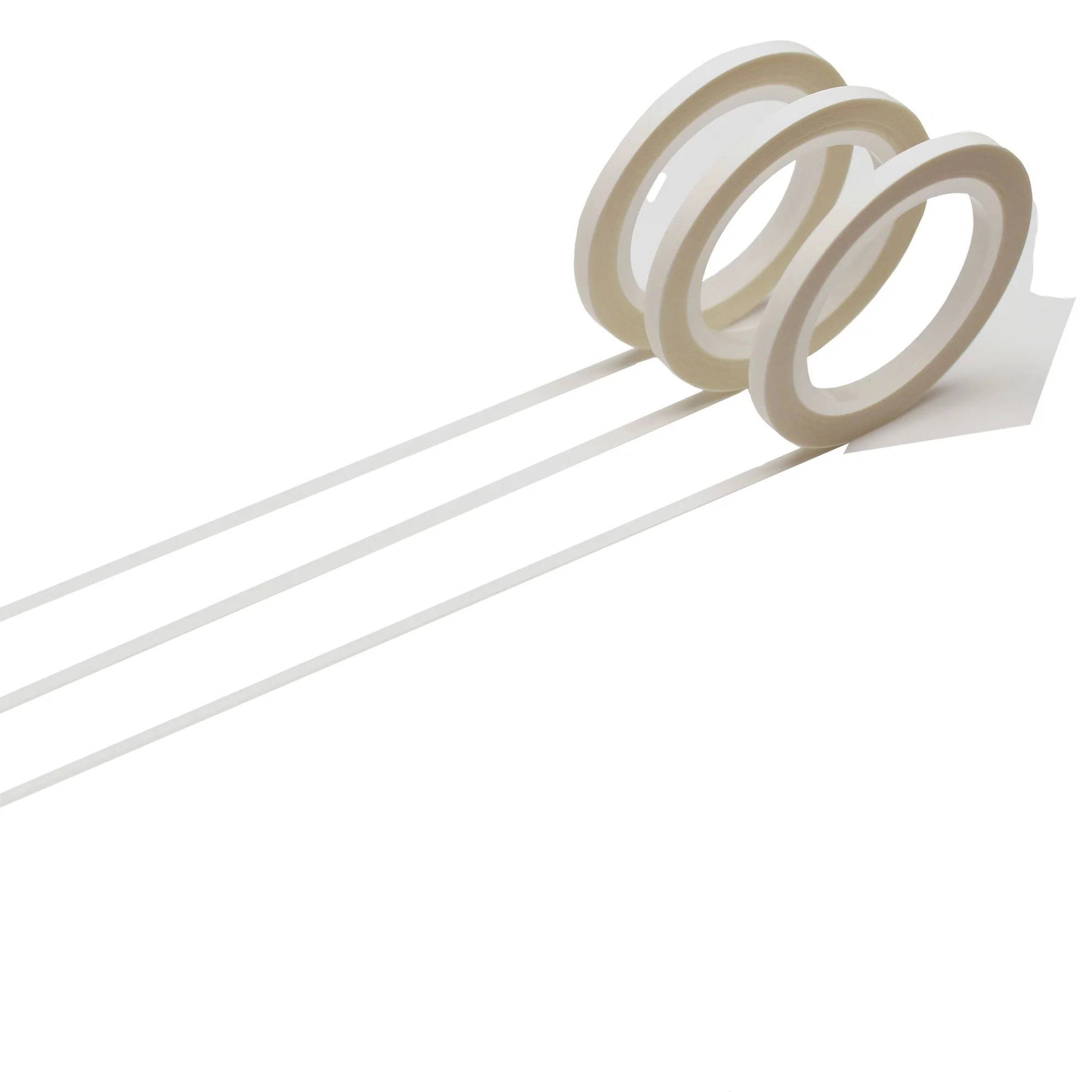 MT 3mm x 7m Matte White Washi Tape Set of 3 - Nail Gallerys