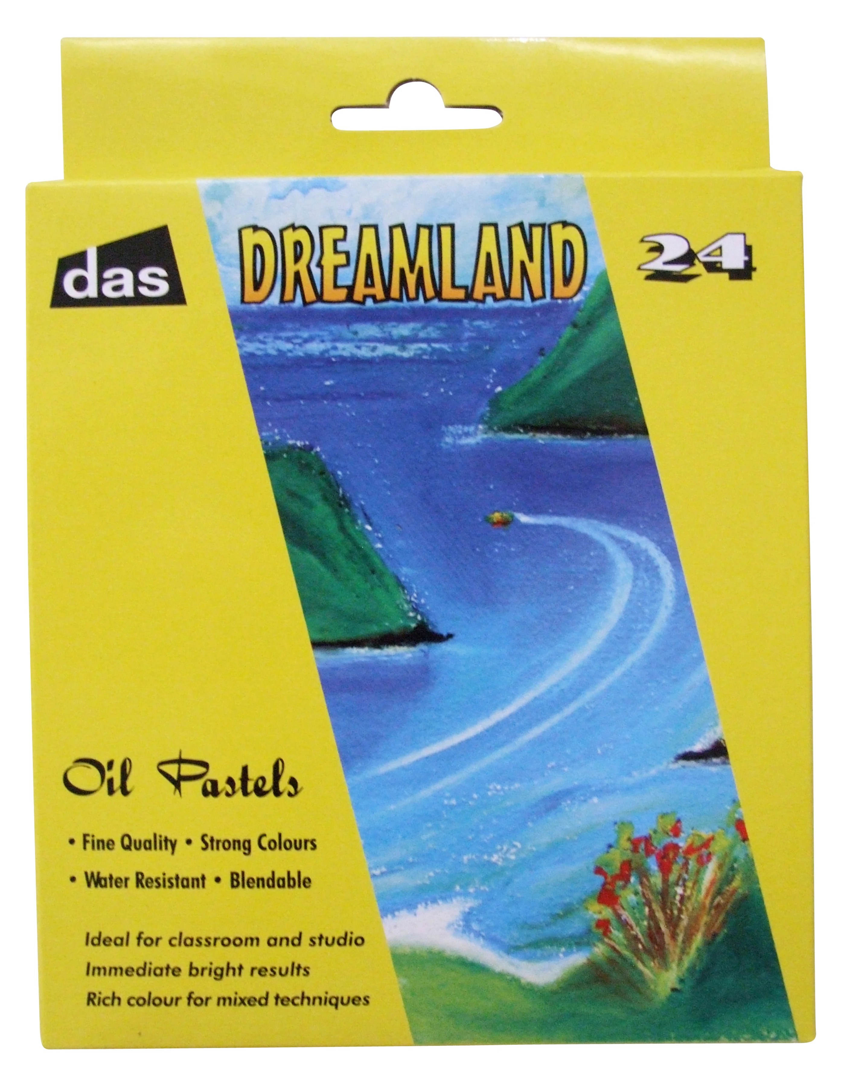 Das Dreamland Oil Pastels Set of 24 - Nail Gallerys