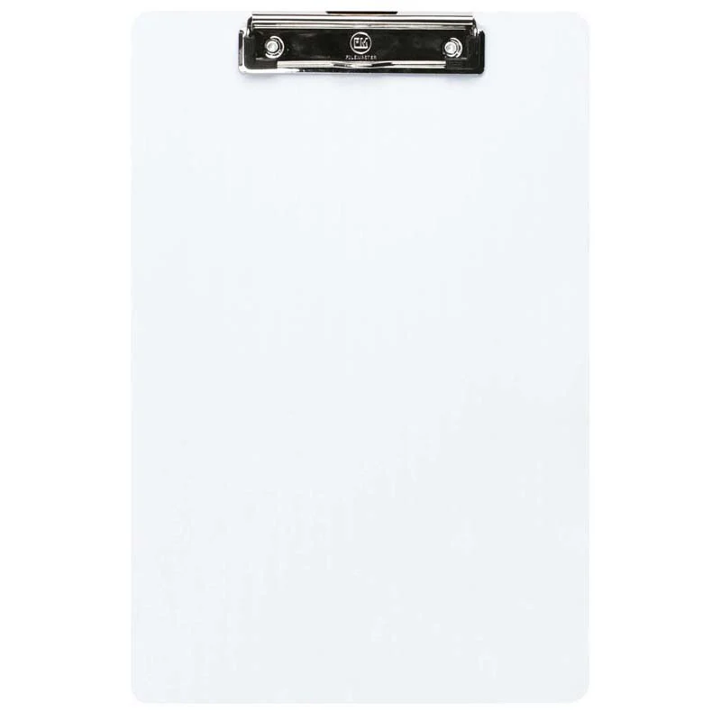 FM Clipboard Transparent Plastic Size Foolscap - Nail Gallerys