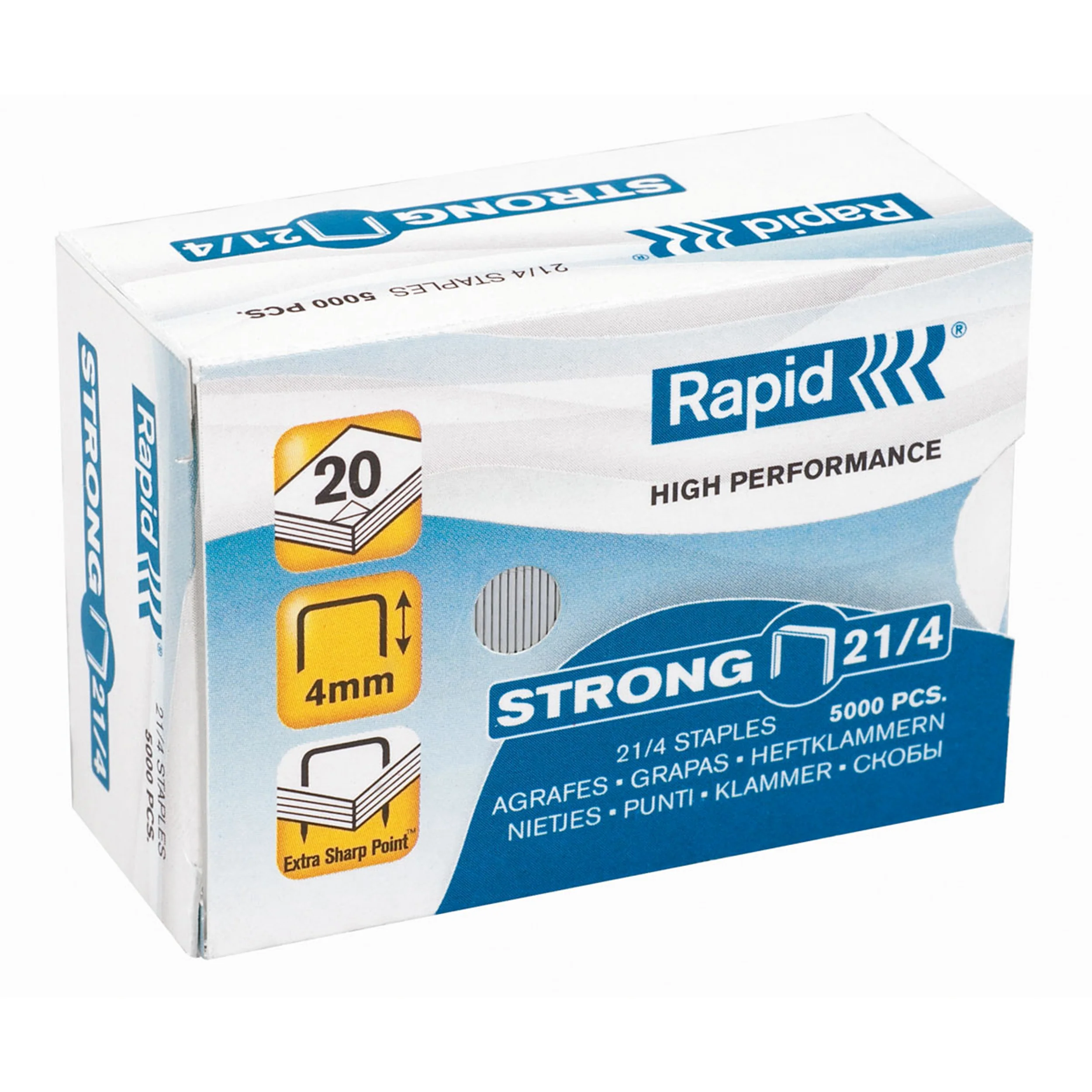Rapid Staples 21/4mm Box Of 5000 - Nail Gallerys