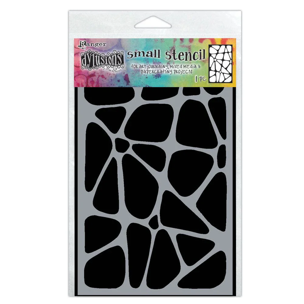 Ranger Dylusions Crazy Paving Stencils - Nail Gallerys