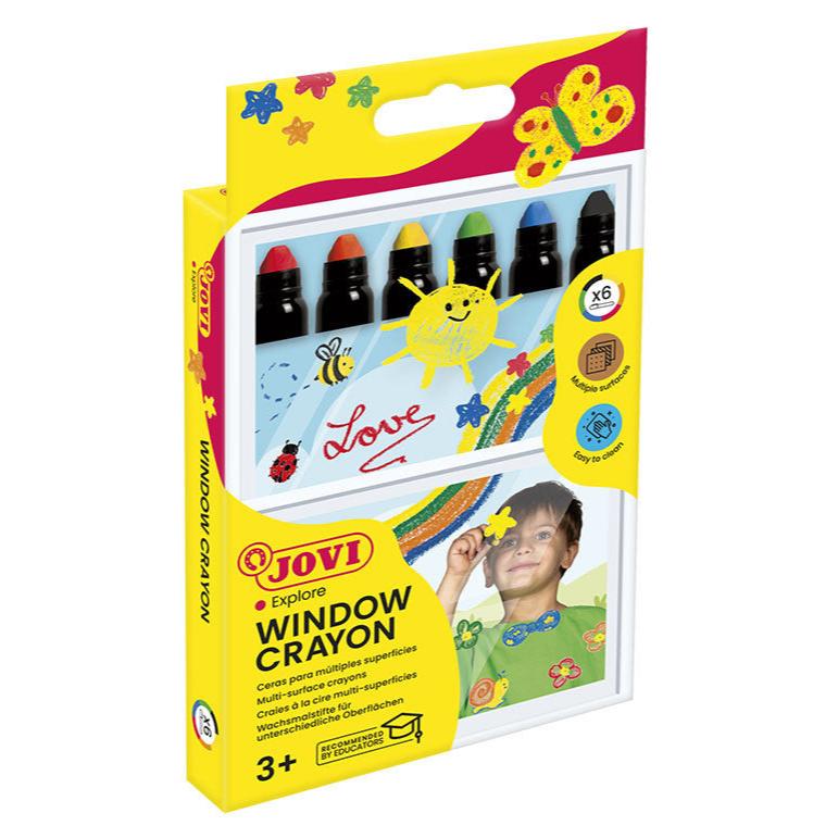 Jovi Decor Glass Wax Markers Pack Of 6 - Nail Gallerys