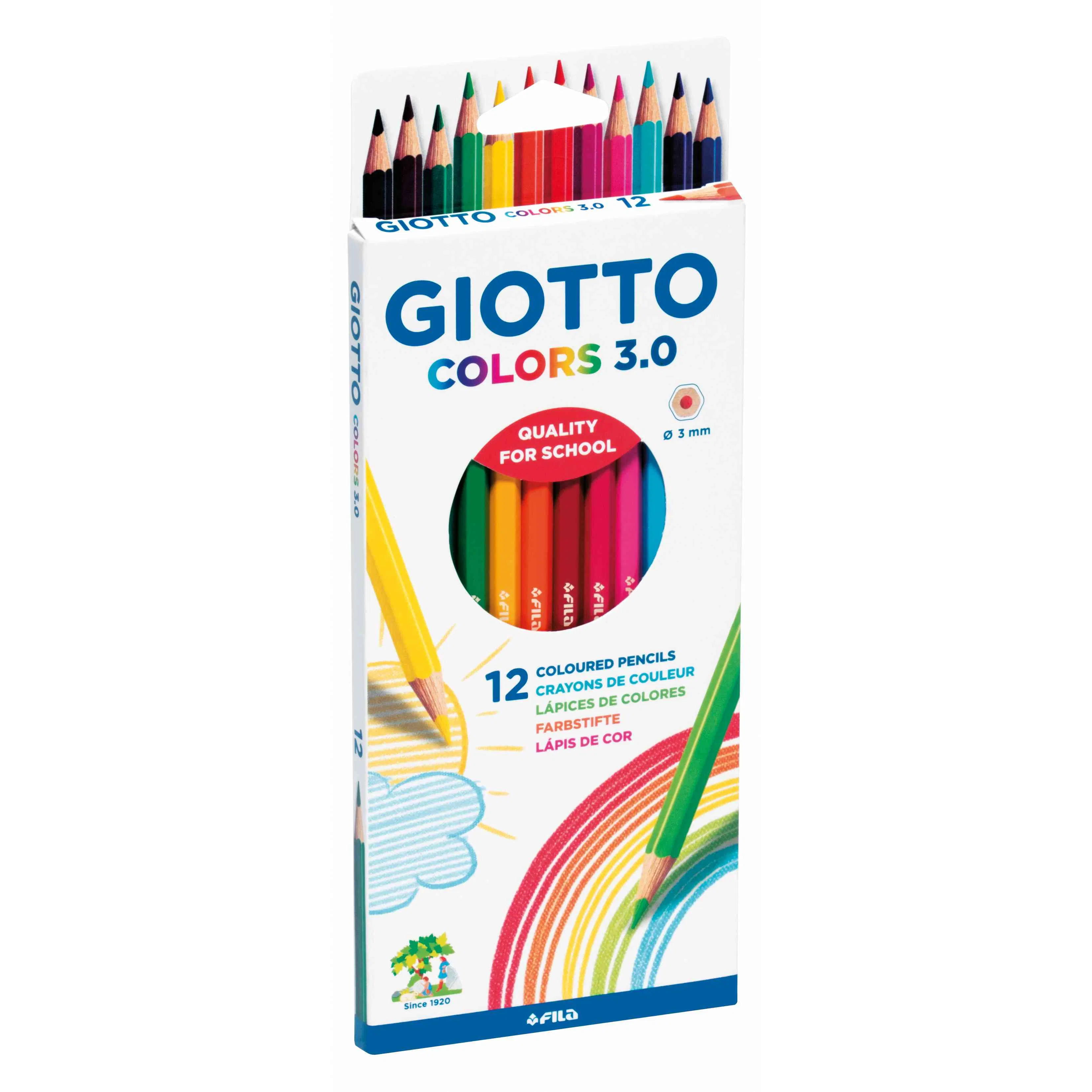 Giotto Colors 3.0 Colouring Pencils - Nail Gallerys