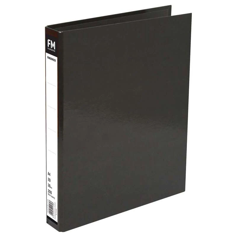 FM Ringbinder Vivid Size A4 2 Rings 26mm Cardboard - Nail Gallerys