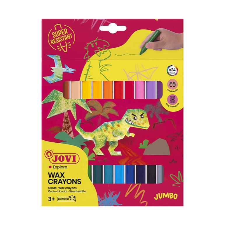 Jovi Wax Crayons Pack of 24 - Nail Gallerys