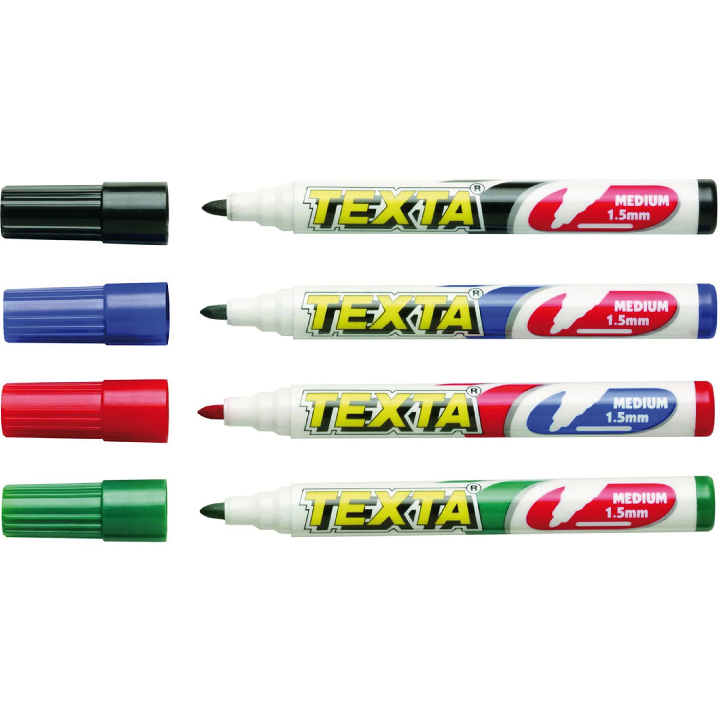 Texta Whiteboard Marker Box Of 12 - Nail Gallerys