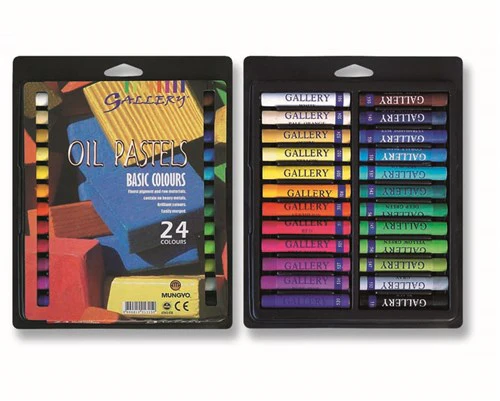 Mungyo Gallery Oil Pastels Blister Set of 24 - Nail Gallerys