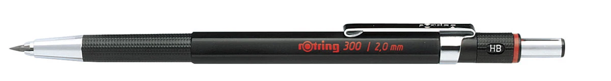 Rotring 300 Clutch Pencil 2mm 502 320 - Nail Gallerys
