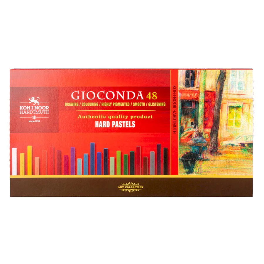Koh-I-Noor Gioconda Hard Pastel Set of 48 - Nail Gallerys