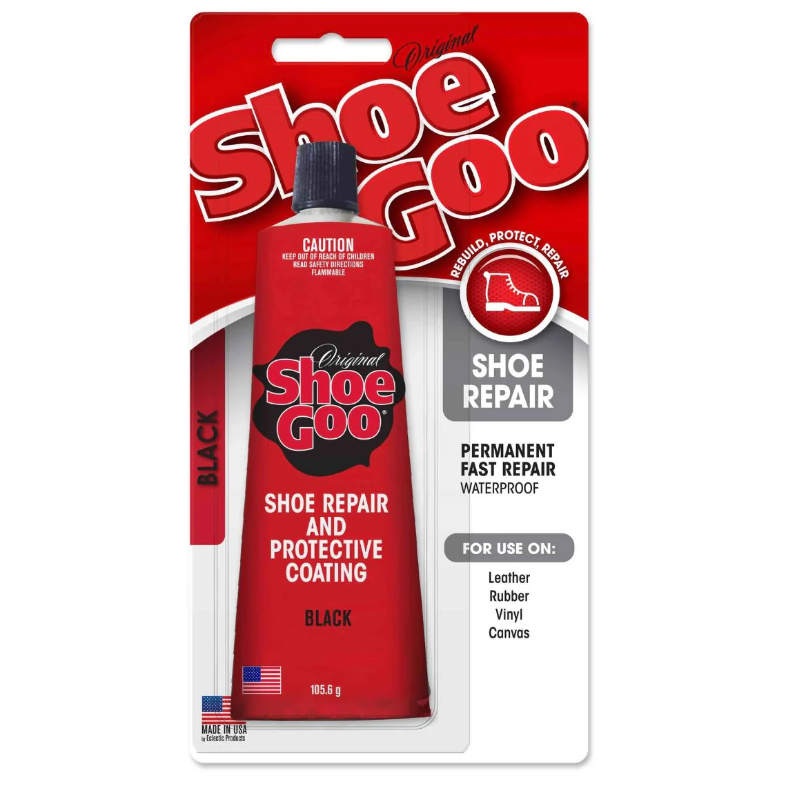 E6000 Adhesive Shoe Goo Black 109.4ML - Nail Gallerys