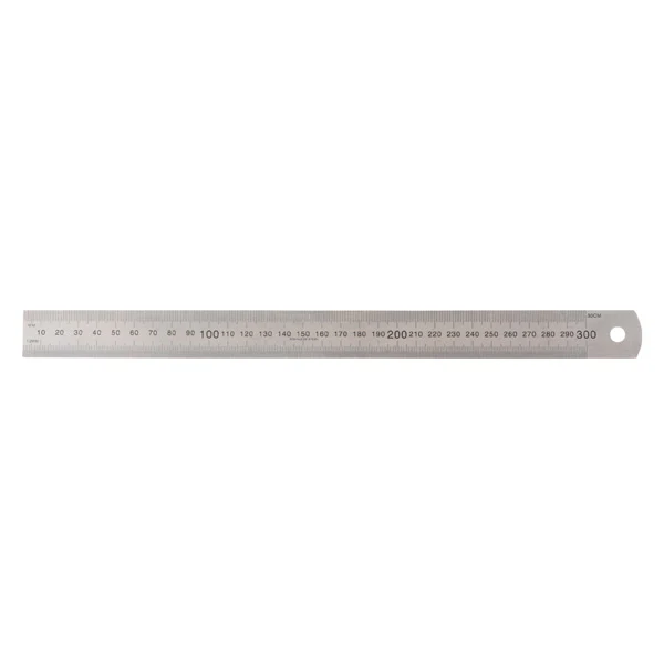 Celco Ruler 30cm Metal Metric - Nail Gallerys