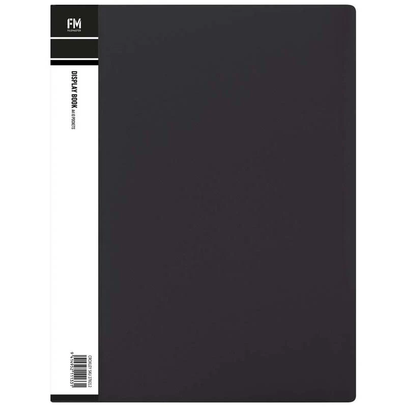 FM Display Book Size A4 10 Pocket Polypropylene - Nail Gallerys