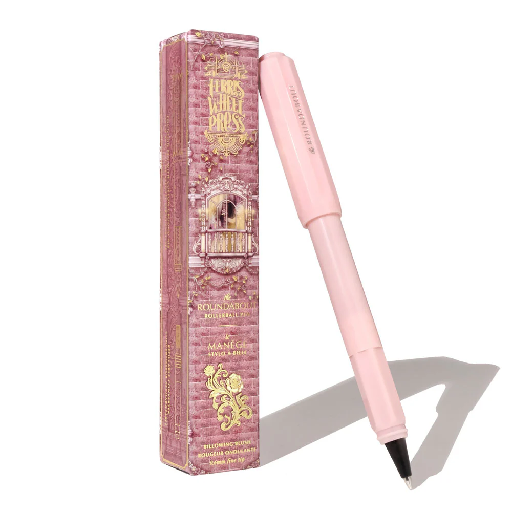 Ferris Wheel Press Roundabout Billowing Blush Rollerball Pen Fine - Nail Gallerys