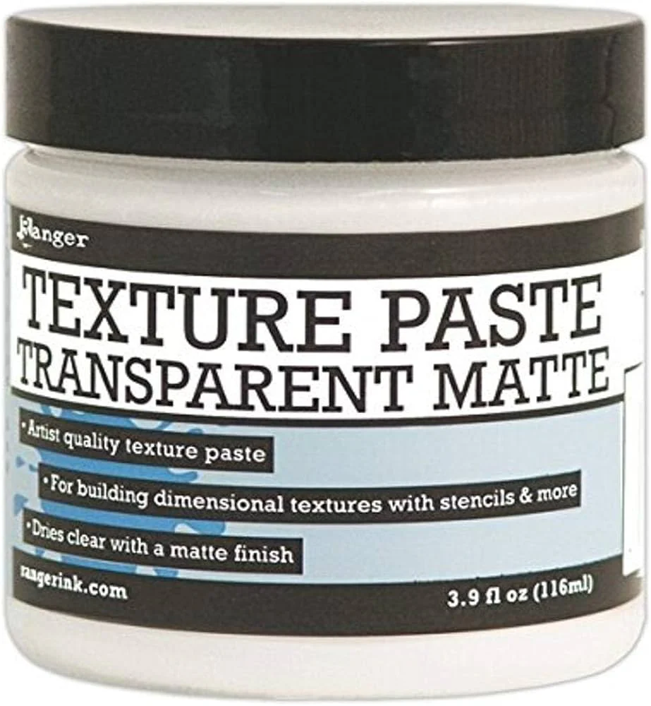 Ranger Texture Paste Transparent Matte 116ml - Nail Gallerys