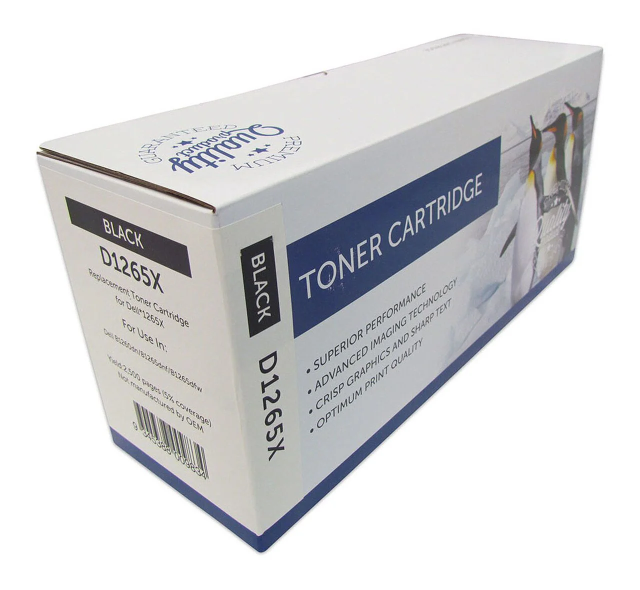 Icon Compatible Dell D1265/b1260 Black Toner - Nail Gallerys