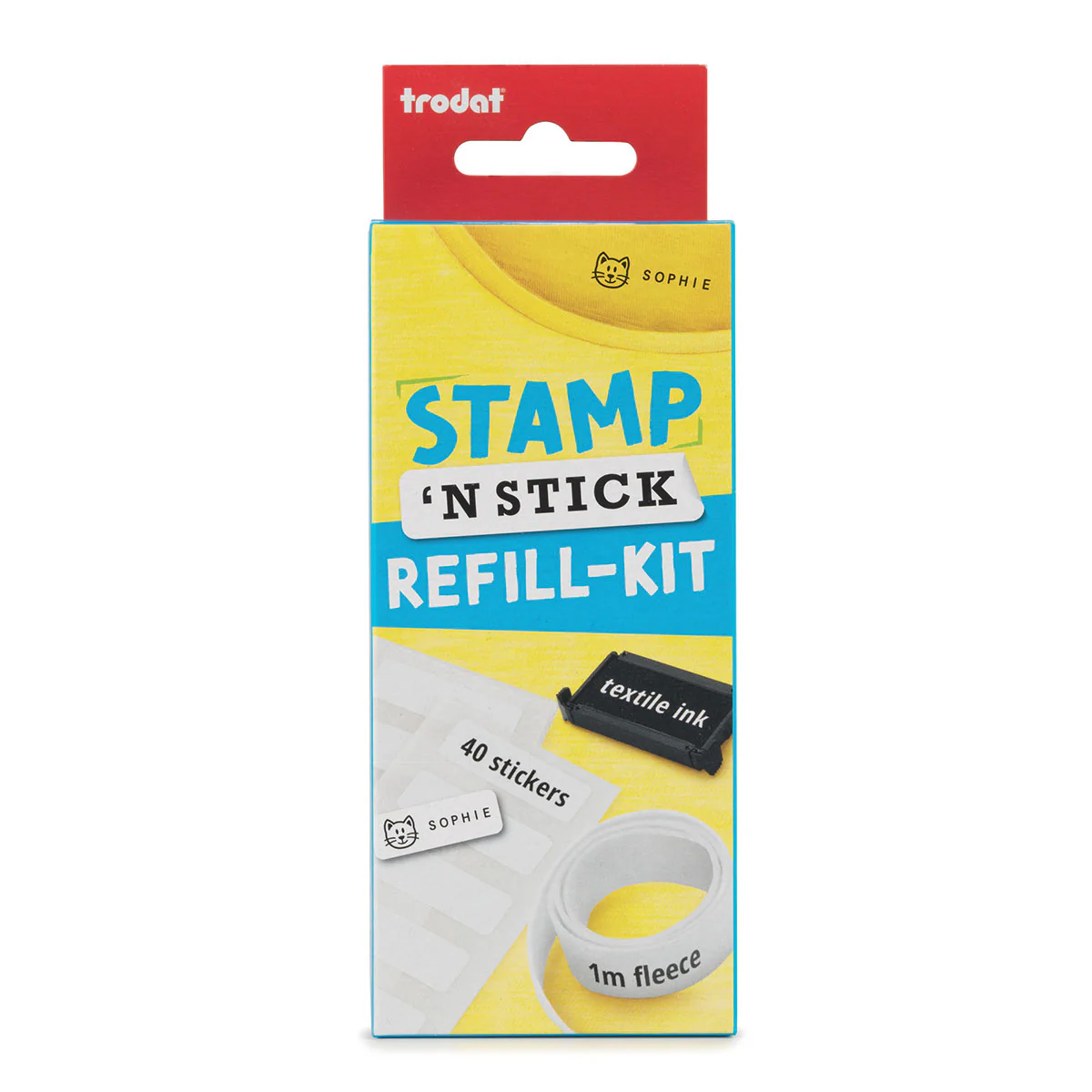 Trodat Stamp 'N Stick Refill Kit - Nail Gallerys