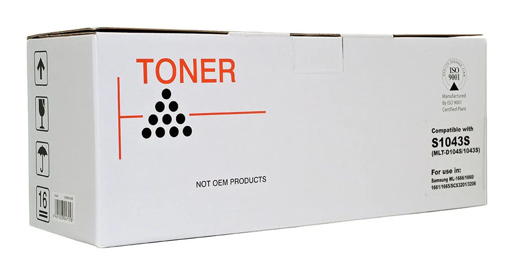 Icon Compatible Samsung Ml1660 Black Toner Cartridge (mlt- D104x) - Nail Gallerys