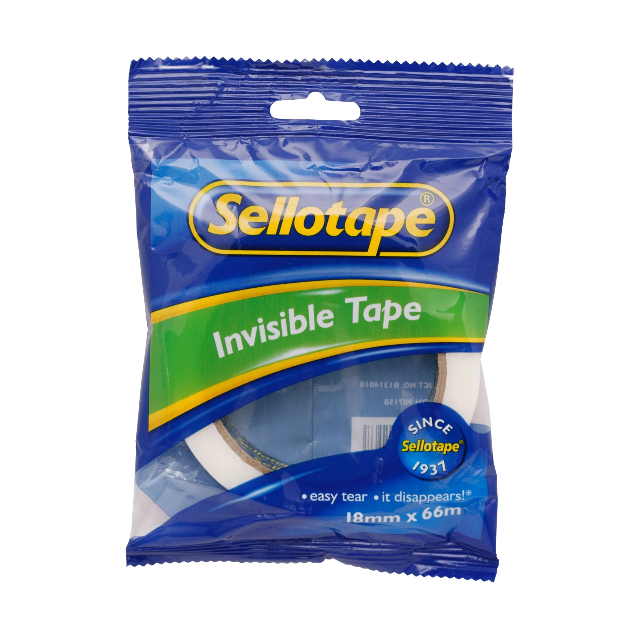 Sellotape B1314 Invisible 18mmx66m - Nail Gallerys