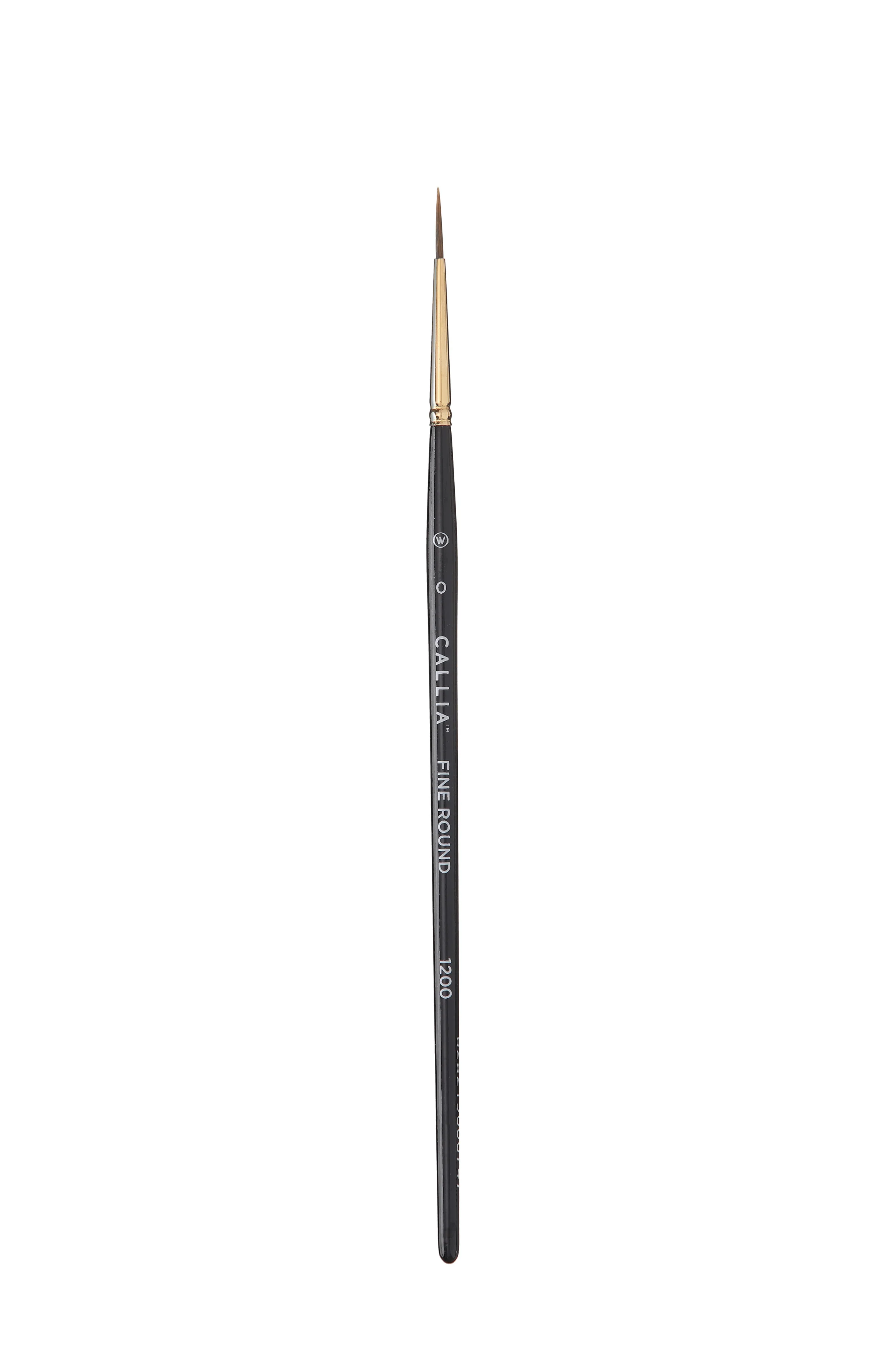 Willow Wolfe Callia Fine Round Synthetic Sable Brushes - Nail Gallerys