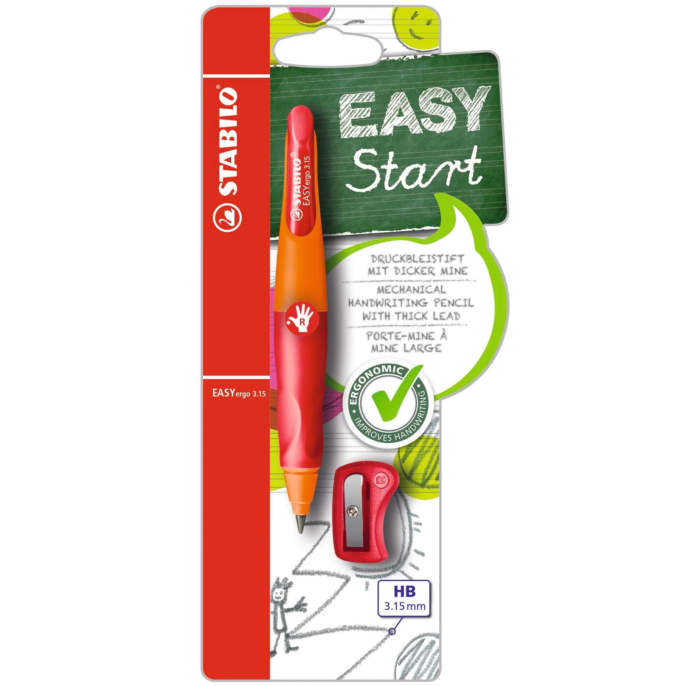 Stabilo Easyergo Right Hand - Nail Gallerys